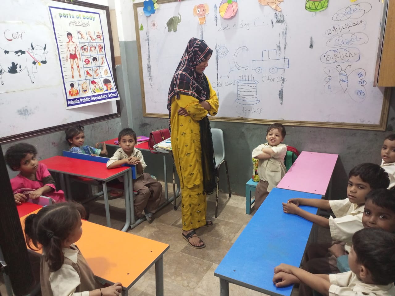 ERF-supported classroom and learning environment